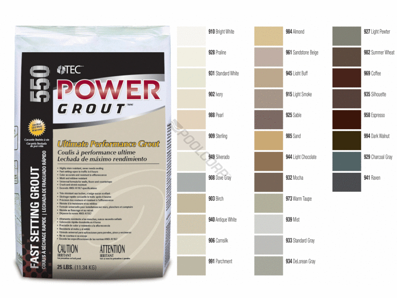 POOL360 - 70-6865-3011 25# PEARL #988 POWER GROUT