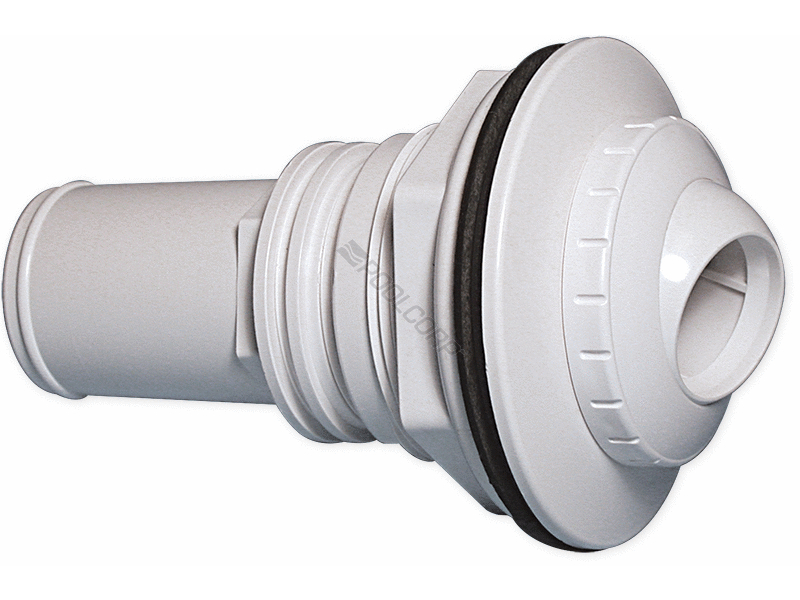 POOL360 1" EYEBALL WHITE DELUXE RETURN FITTING ASSY